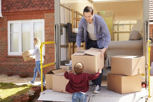 Moving van service for local home removals in Rotherhithe