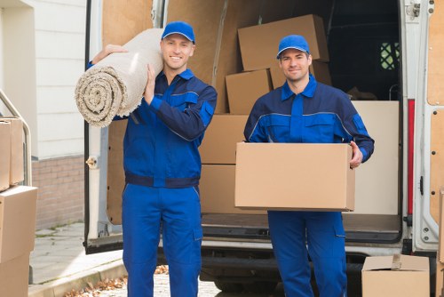 Preparing office furniture and equipment before a Rotherhithe relocation
