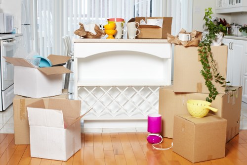 Removal van and recyclable household items in Rotherhithe