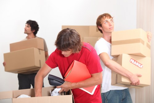 Local moving team providing careful transport in Rotherhithe