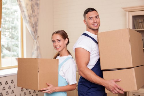 Commercial moving support for offices and businesses in Rotherhithe